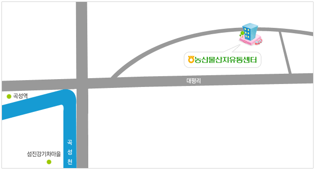 농산물산지유통센터 약도